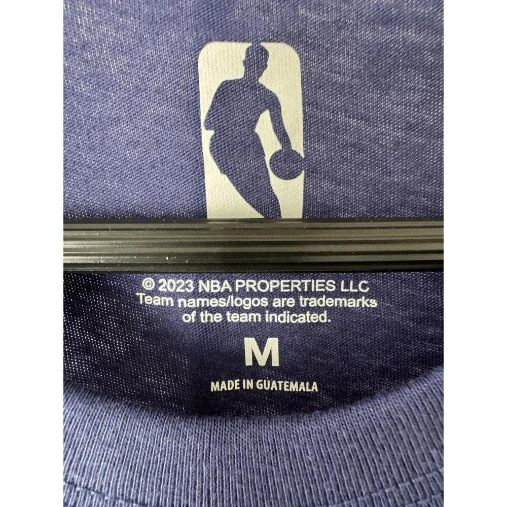 Golden State Warriors NBA Basketball Blue Graphic T Shirt Mens Medium